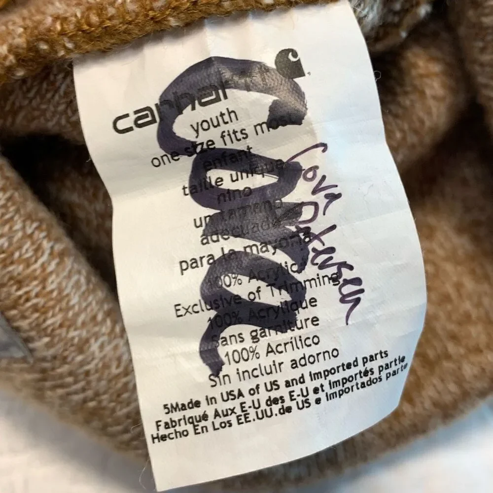 Carhartt youth knit hat osfm unisex